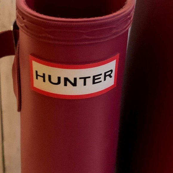 HUNTER Original Tall Pink Rain Boots - Picture 8 of 9